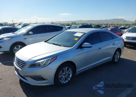 2015 Hyundai Sonata Se из США, поврежденный, VIN 5NPE24AF2FH019218
